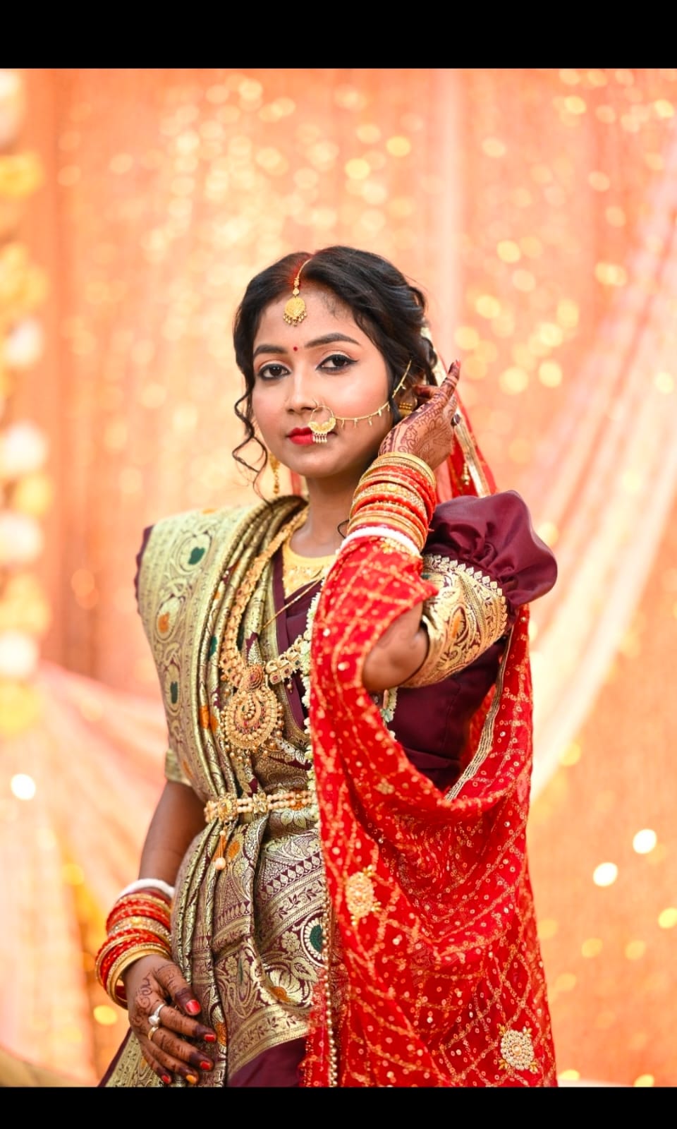 Bridal photo from Looks and Locks Jamshedpur archive