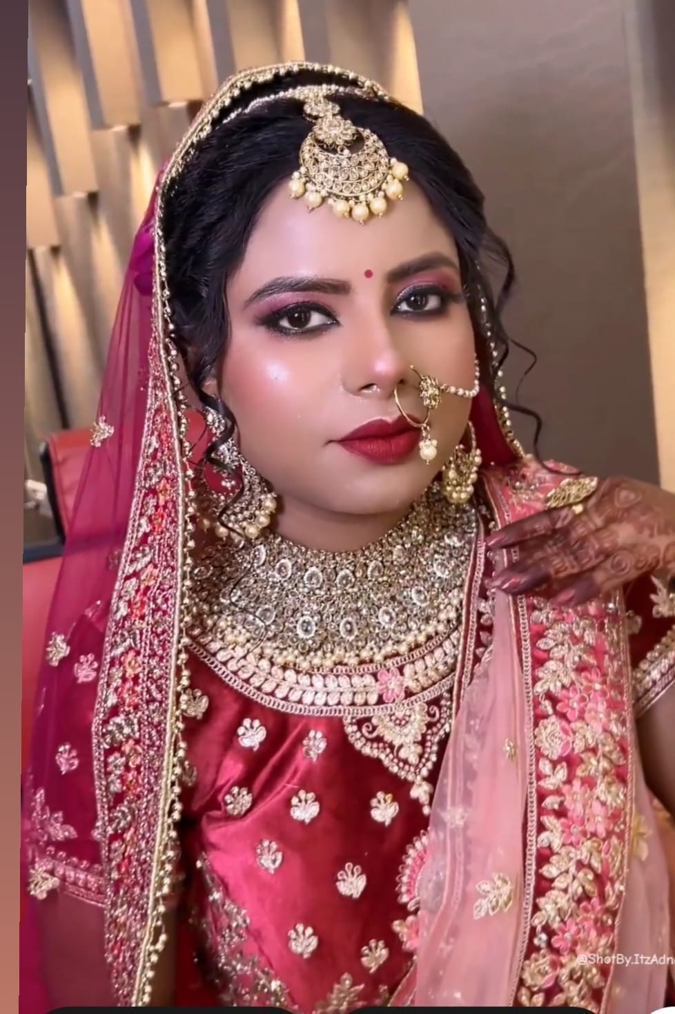 Bridal photo from Looks and Locks Jamshedpur archive